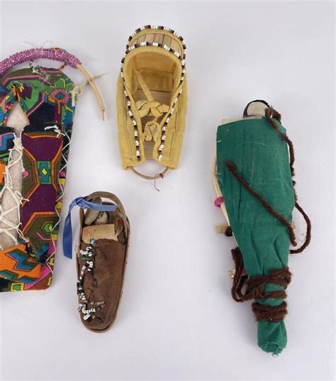 Miniature Native American Indian Cradleboards