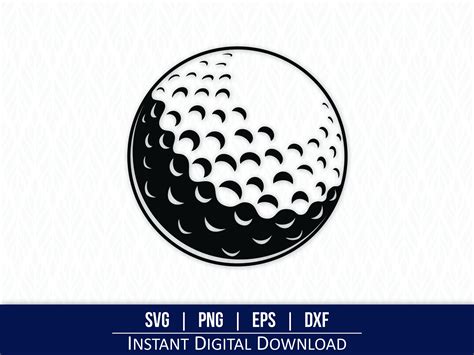 Golf Ball Svg Golf Svg Ball Svg Golf Ball Clipart Golfer Etsy Australia