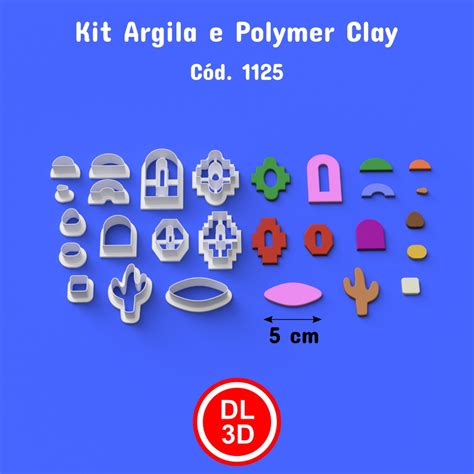 Kit Cortadores Argila E Polymer Clay Variados Shopee Brasil