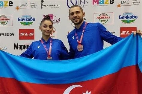 Azerbaijani Gymnasts Won Two Medals In The Plovdiv Cup Photo