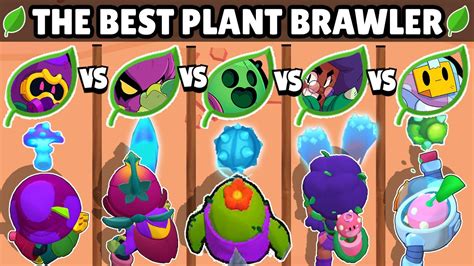 WHAT IS THE MOST POWERFUL PLANT BRAWLER BRAWL STARS YouTube