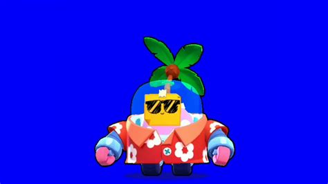 Tropical Sprout Blue Screen For Brawl Stars Youtube