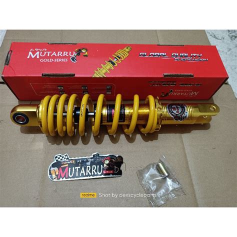 MUTARRU GOLD SERIES REAR SHOCK 300MM FOR MIO I 125 CLICK FINO BEAT MIO