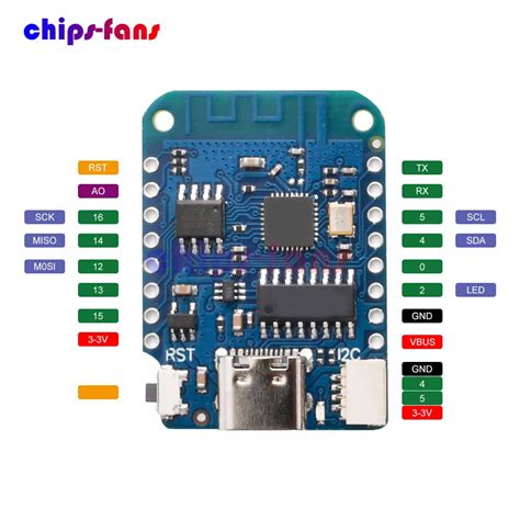 Wemos D1 Mini Pinout And Configuration The Electronic Guy 51 OFF