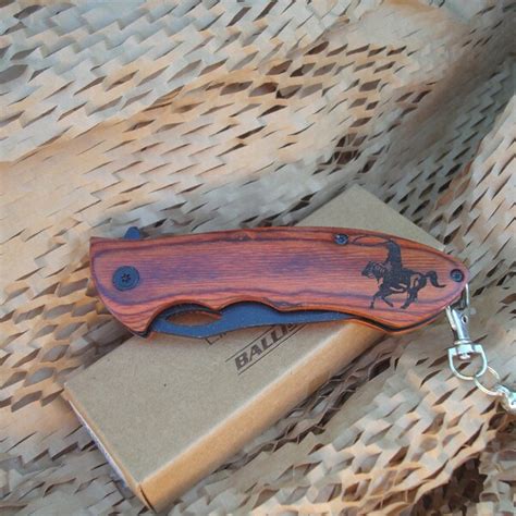 Horse Pocket Knife Etsy