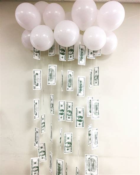 Money Rain Cloud Love This Money Themed Décor For Our Make It