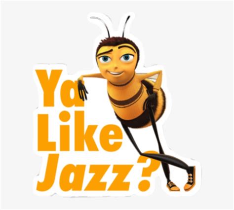 Barry Sticker Bee Movie Ya Like Jazz Free Transparent Png Download