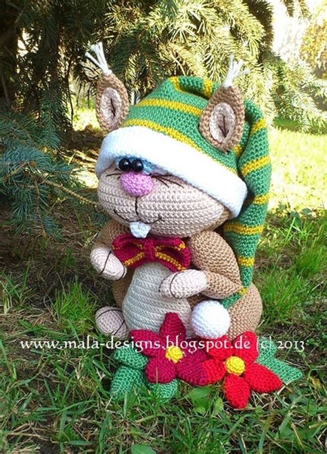 Squirrel Crochet Pattern | Etsy