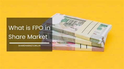 fpo  share market