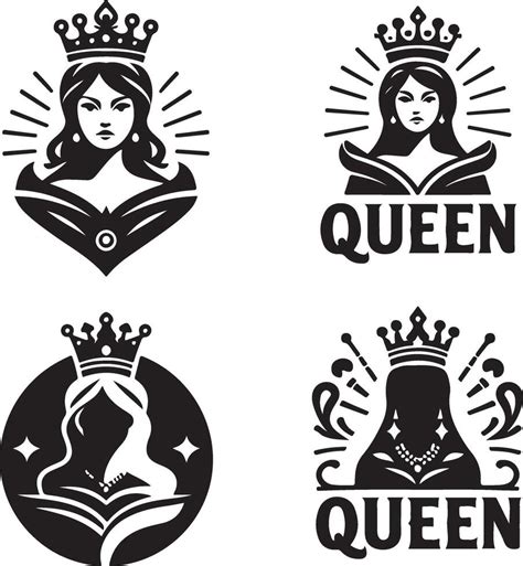 Queen art icon illustration 45736655 Vector Art at Vecteezy