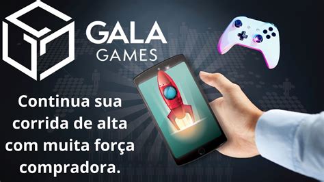 Gala Games apresenta muita força compradora volta a subir mais 12 e