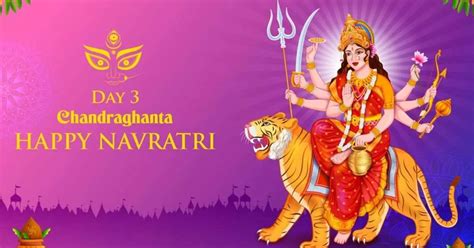 Rd Day Of Navratri Todays Colour Maa Chandraghanta Story And