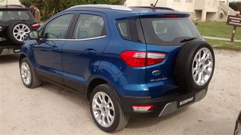 Lanzamiento Ford EcoSport Confirman Los Precios Y El Equipamiento Para