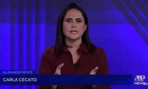 Carla Cecato Anuncia Saída Da Jovem Pan News Após 3 Meses