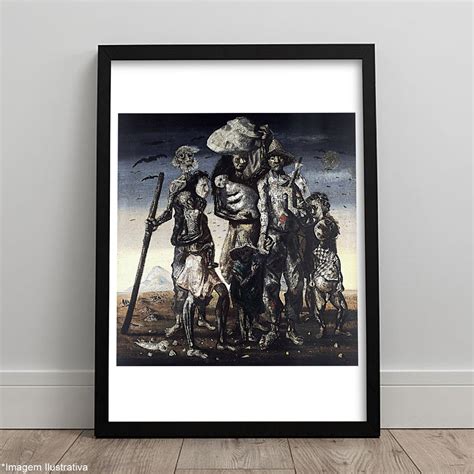 Os Retirantes Portinari - Quadro Os Retirantes Obra Candido Portinari Artes Famosas C/ Moldura ...