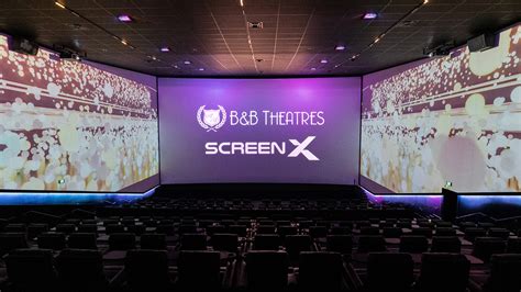 Cj 4dplex And Bandb Theatres Open Largest 270 Degree Panoramic Screenx In North America And First