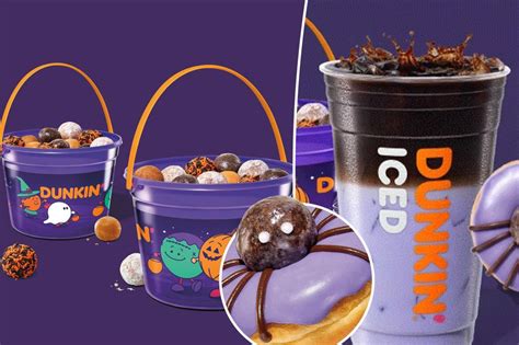 Dunkin Debuts Halloween Inspired Menu And Munchkin Bucket Plus Deals Seemayo