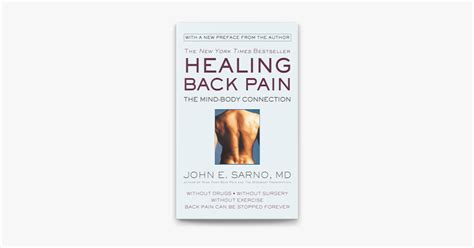 Healing Back Pain By John E Sarno On Apple Books