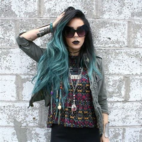 Incredible Blue Ombre Hair Colors Trending In