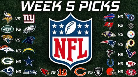 Nfl Week 5 Picks 2019 Youtube