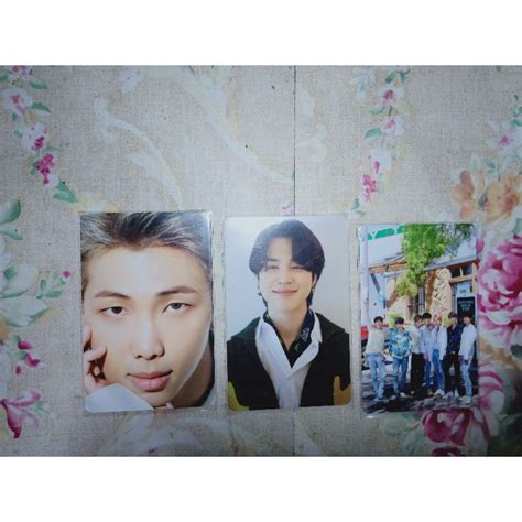 Jual Baca Deskripsi READY BTS DICON 101 PHOTOCARD PC RM JIMIN GRUP