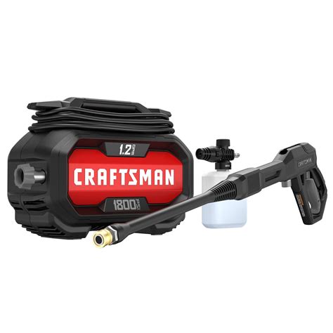 Craftsman 1800 Psi 12 Gpm Cold Water Electric Pressure Washer With 2 Spray Tips Cmepw1800