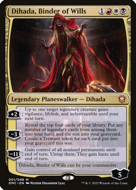 dihada binder  wills combos edh comboscom