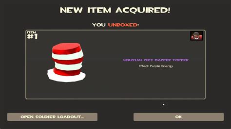 Tf2 Unboxing An Unusual Hat Youtube