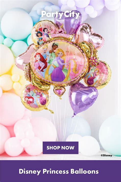 Disney Princess Once Upon A Time Deluxe Balloon Bouquet Pc Princess