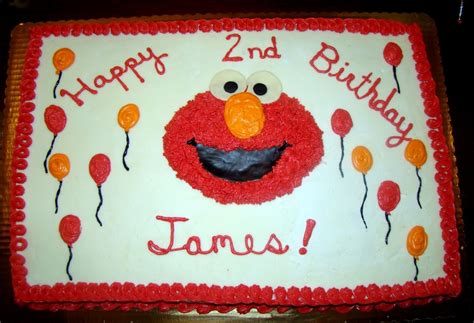 Elmo Birthday Cake - CakeCentral.com