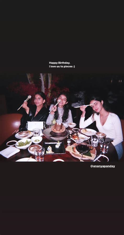 Suhana Khan Showers Love Upon Ananya Panday On Birthday With Throwback Pic See Here