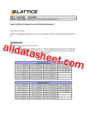 Lifcl Bg C Datasheet Pdf Lattice Semiconductor