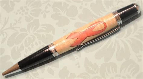 Handmade Susan G. Komen Pink Ribbon Breast Cancer Pen