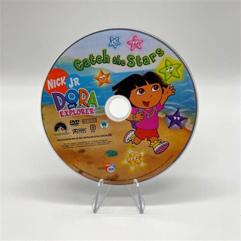 Dora The Explorer Catch The Stars Dvd Disc Only Great Condition