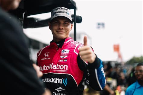 The Story Of Linus Lundqvists Impressive Indycar Debut