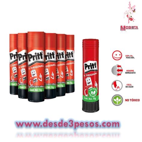 Lapiz Adhesivo Pritt Cm Paquete Con Piezas Precio Por Una Pza