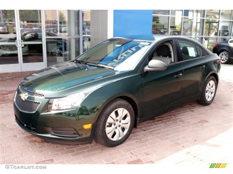 Rainforest Green Metallic 2014 Chevrolet Cruze Ls Exterior Photo