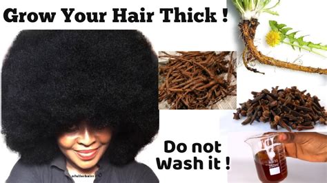 Ancient African Hair Growth Secret To Easily Grow Long Natural Hair Youtube