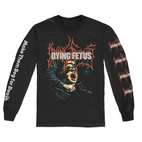 Dying Fetus Make Them Beg Tour 2024 Longsleeve Allinmerch