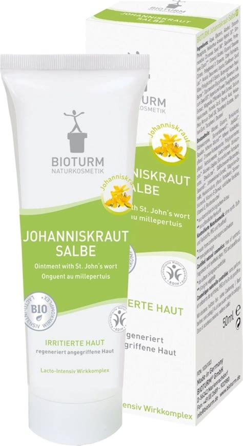 Bioturm Johanniskraut Salbe Nr 57 50 Ml Ecco Verde Onlineshop