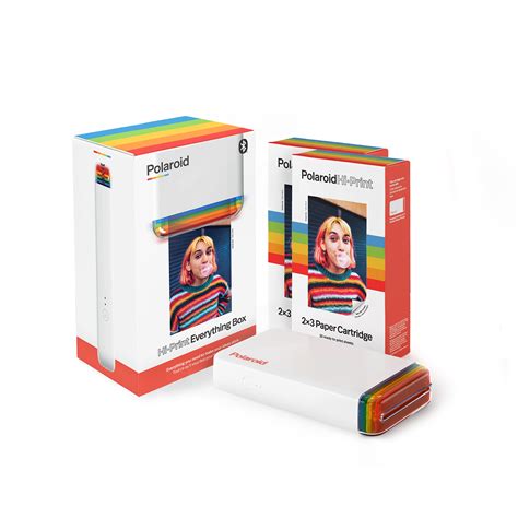 Buy Polaroid Hi-Print Printer and Paper Bundle - Bluetooth Pocket Photo ...