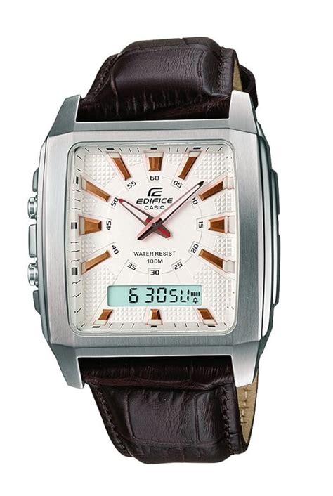 Casio Edifice Reloj analógico digital de caballero de cuarzo con