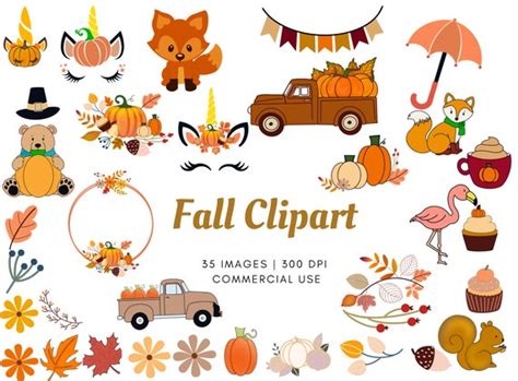 Herbstmotive Clipart