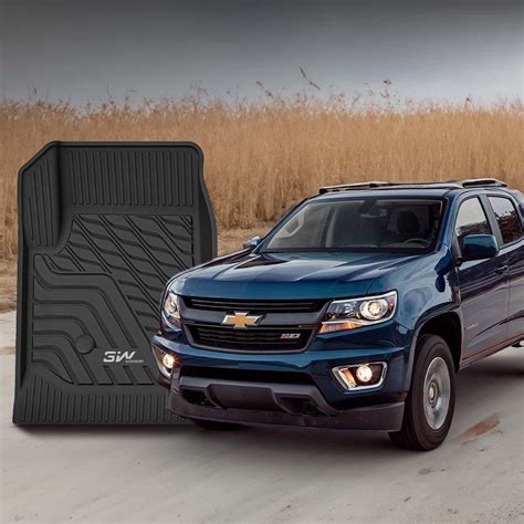 3w Chevy Chevrolet Colorado Crew Cab Gmc Canyon Crew Cab 2015 2022 Custom Floor Mats Tpe