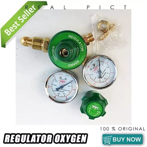 Jual ASANO Regulator Las Tabung Las Oksigen Oxy ASANO Regulator