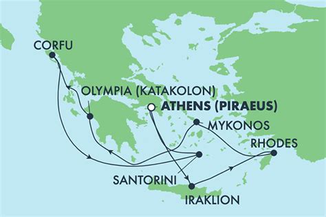 Norgwegian Cruise Line Greek Isles From Athens