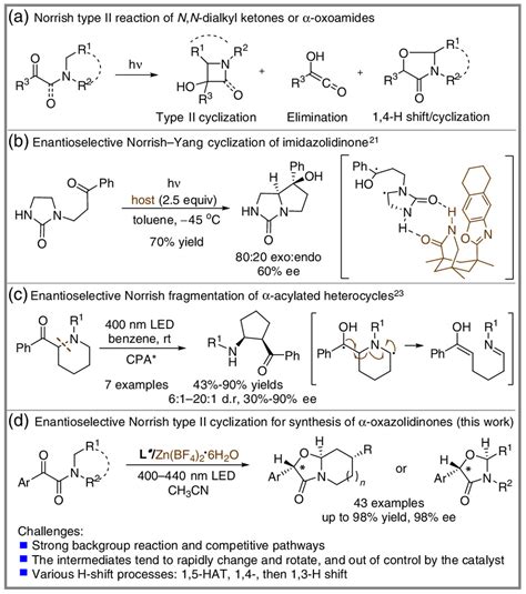 Chiral Lewis Acid Catalyzed Norrish Type Ii Cyclization To Synthesize