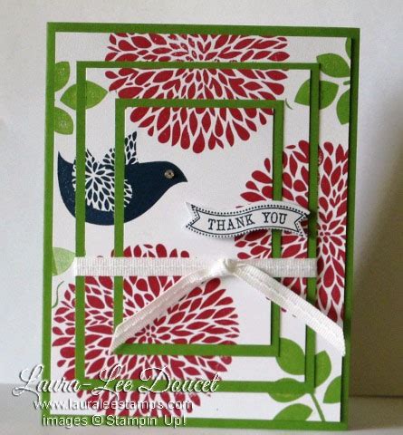 Triple Time Stamping Betsy S Blossom Stamped Cards Cardmaking Card