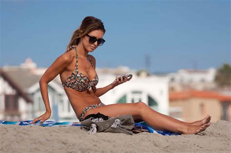 Audrina Patridge In Attractive Bikini At The Beach In Los Angeles LACELEBS CO