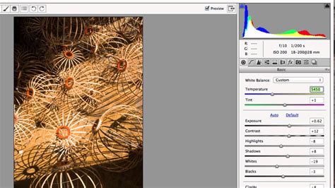 Camera Raw White Balance Youtube